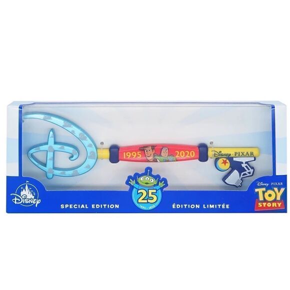 Toy Story 25th Anniversary Collectible Key Special Edition New DISNEY PIXAR - Picture 3 of 3